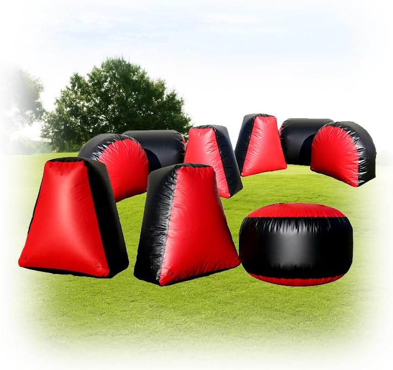 Outdoor Adventure Course - Outdoor Adventure Gear: 9Piece Inflatable Paintball