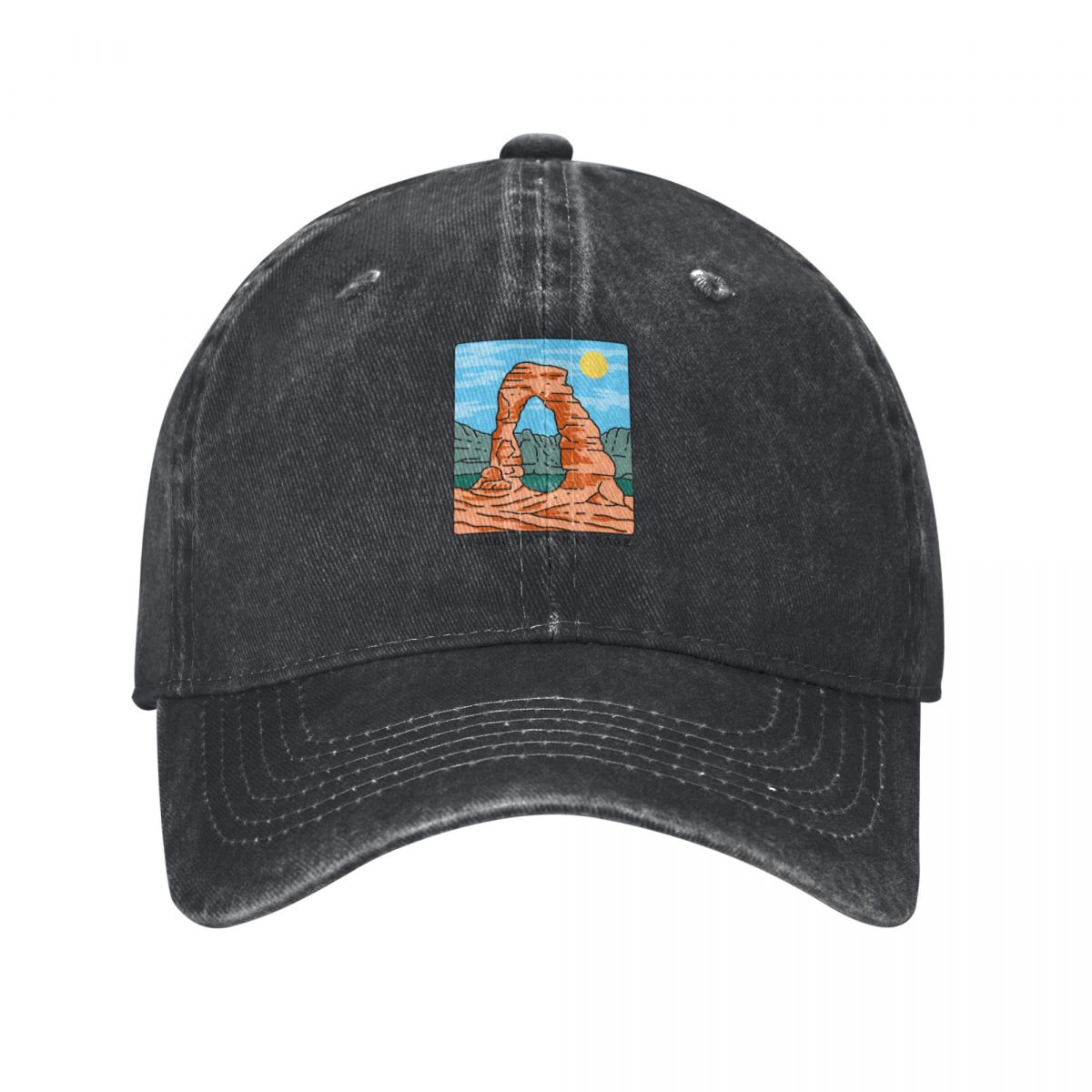 Outdoor Adventure Wear - Arches National Park Adventure Baseball Cap