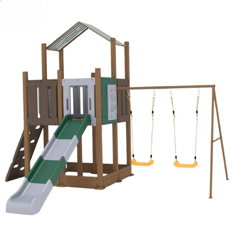 Outdoor Adventure Course - Park Adventure Course Durable Plastic Complete
