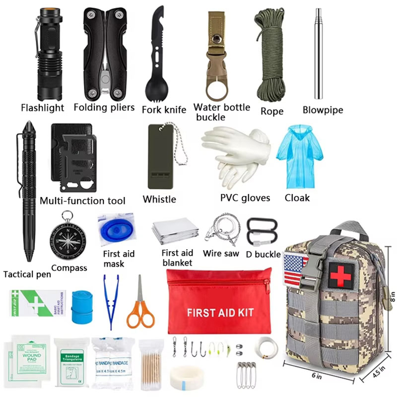 Survival First Aid Kit Surviva - Outdoor Adventure Kit review and price