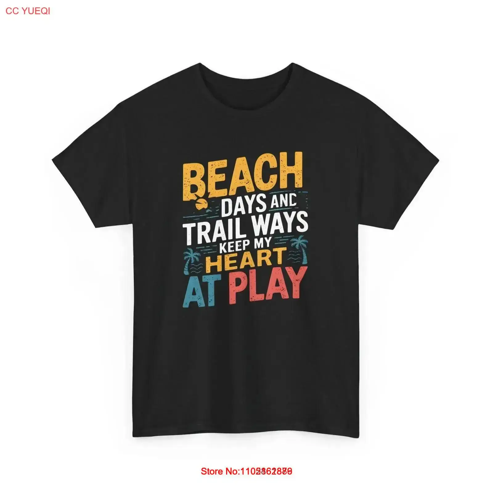 Beach Days Trail Ways T Shirt  - Outdoor Adventure Quotes review and price