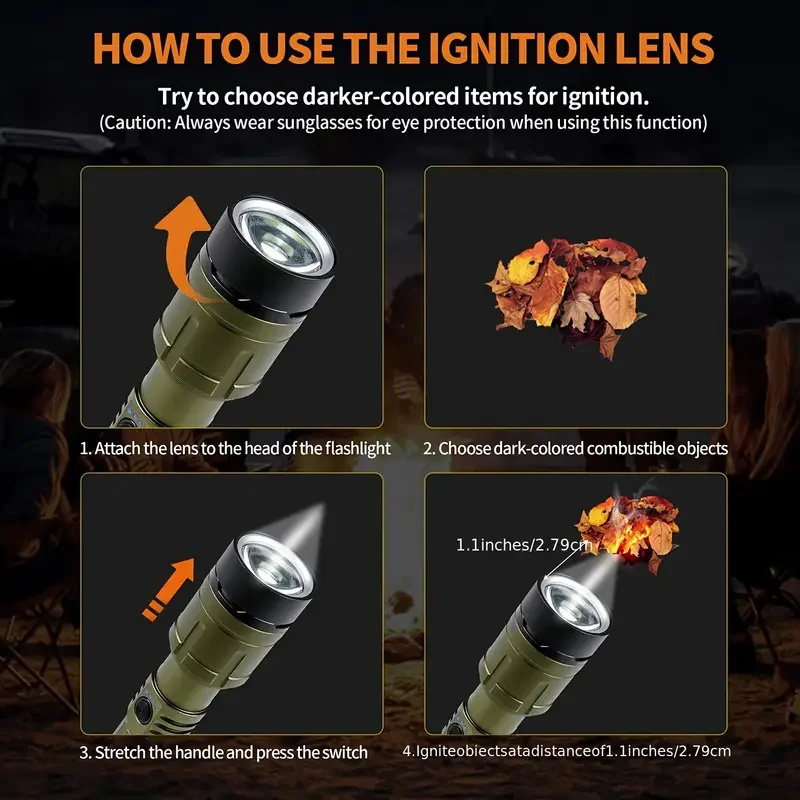 Powerful Flashlight Concentrat - Outdoor Adventure Inc review and price