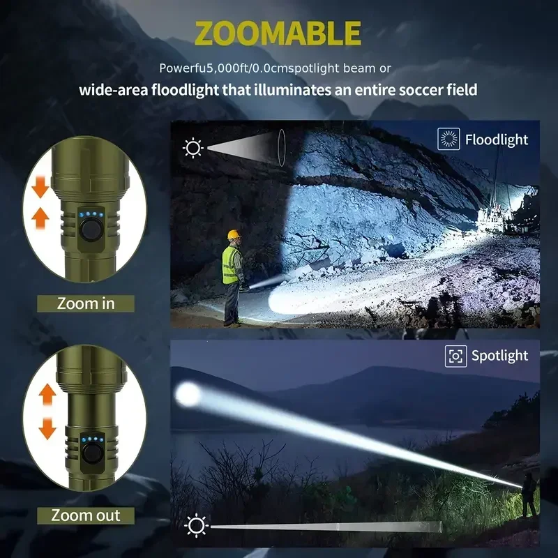 Powerful Flashlight Concentrat - Outdoor Adventure Inc review and price