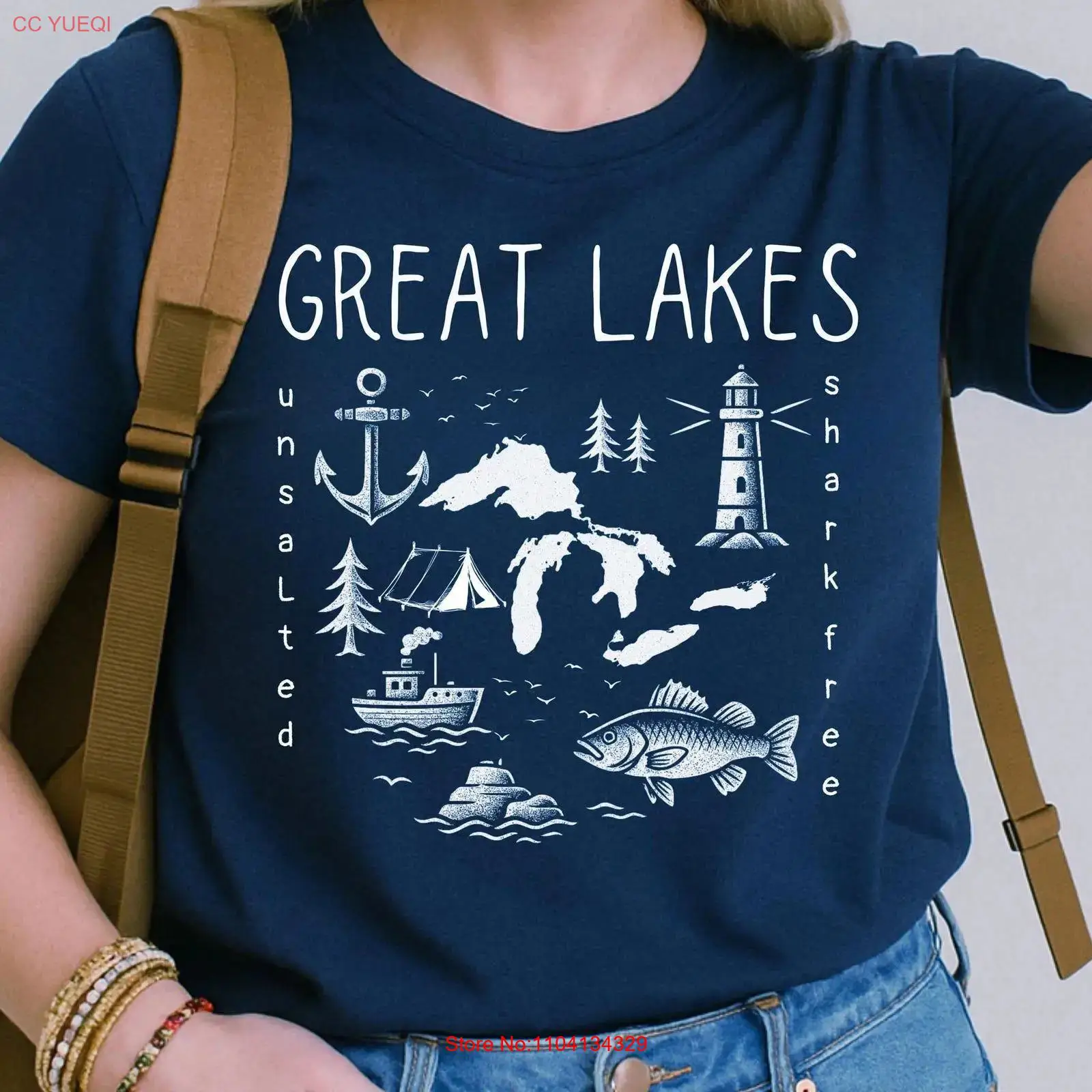 Great Lakes Adventure T Shirt  - Outdoor Adventure Wear review and price