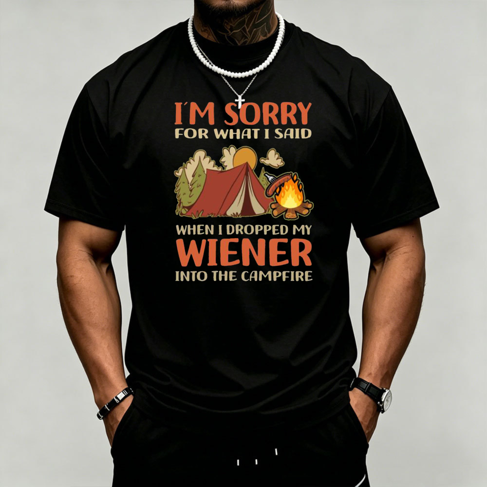 Camping Wiener Campfire Graphi - Outdoor Adventure Quotes review and price