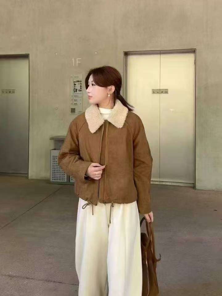 Lamb Wool Jacket Oversize Woma - Outdoor Adventure Farm review and price