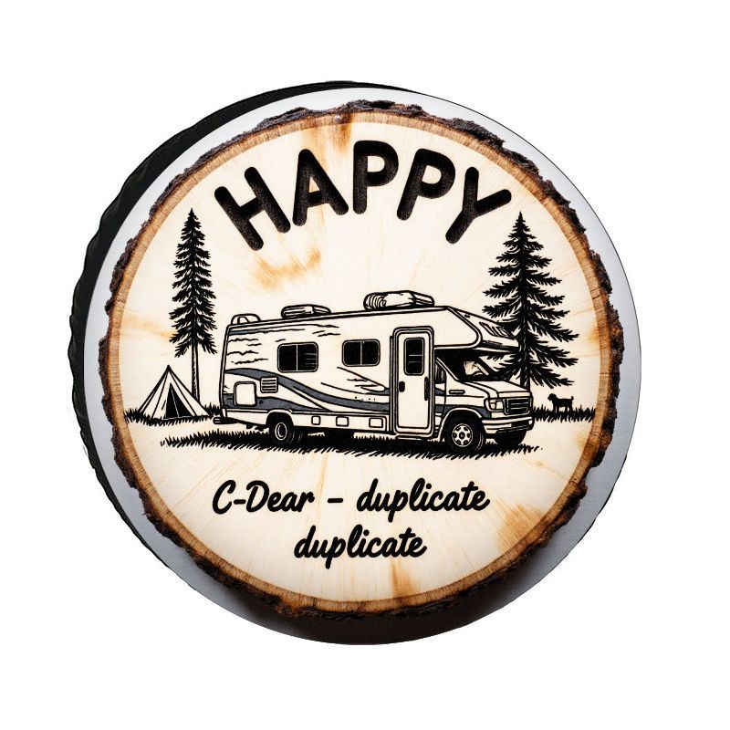 HAPPY RV Camping Theme Polyest - Outdoor Adventure Inc review and price