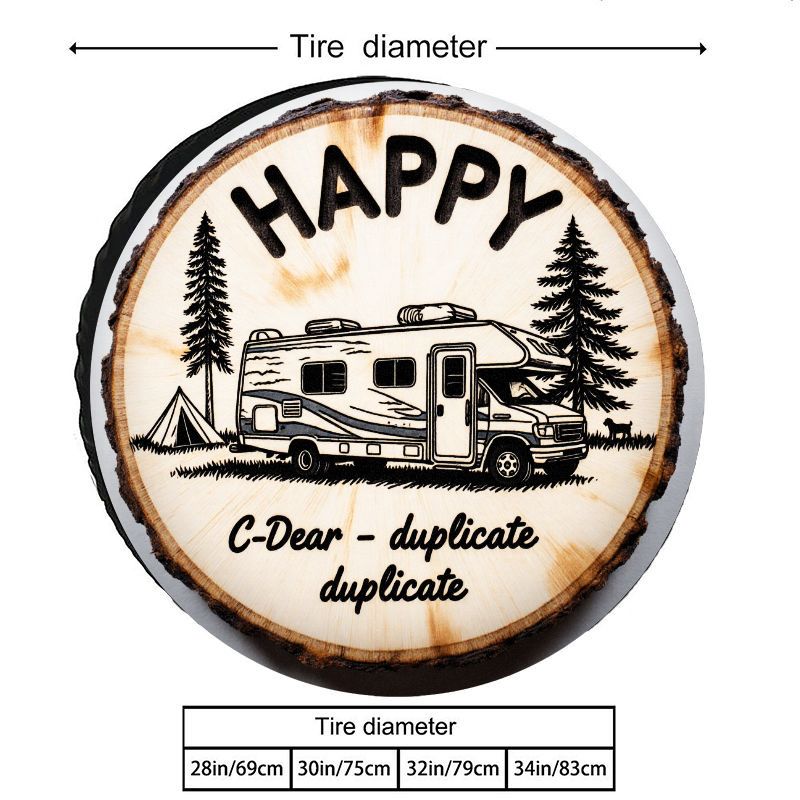 HAPPY RV Camping Theme Polyest - Outdoor Adventure Inc review and price