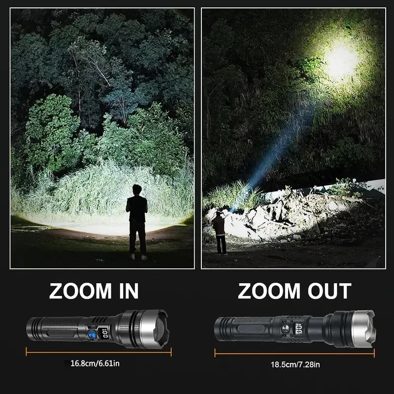 900000LM Powerful LED Flashlig - Outdoor Adventure And Travel review and price