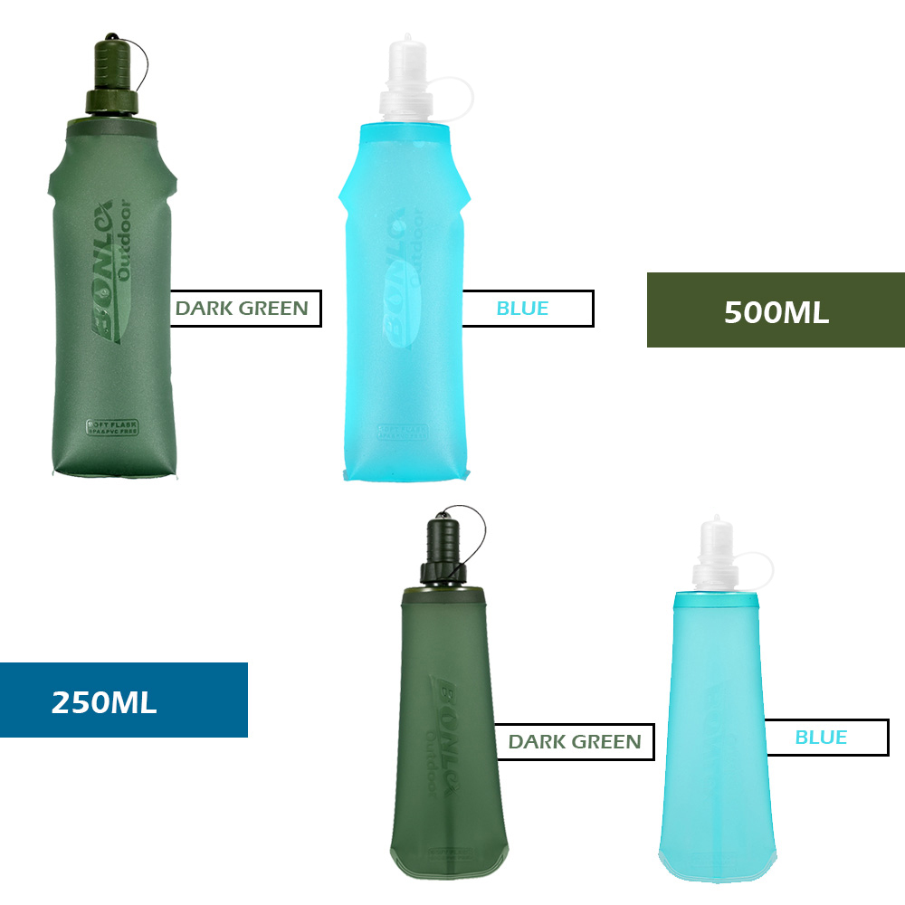 250ml 500ml Foldable Water Bag - Outdoor Adventure Kit review and price