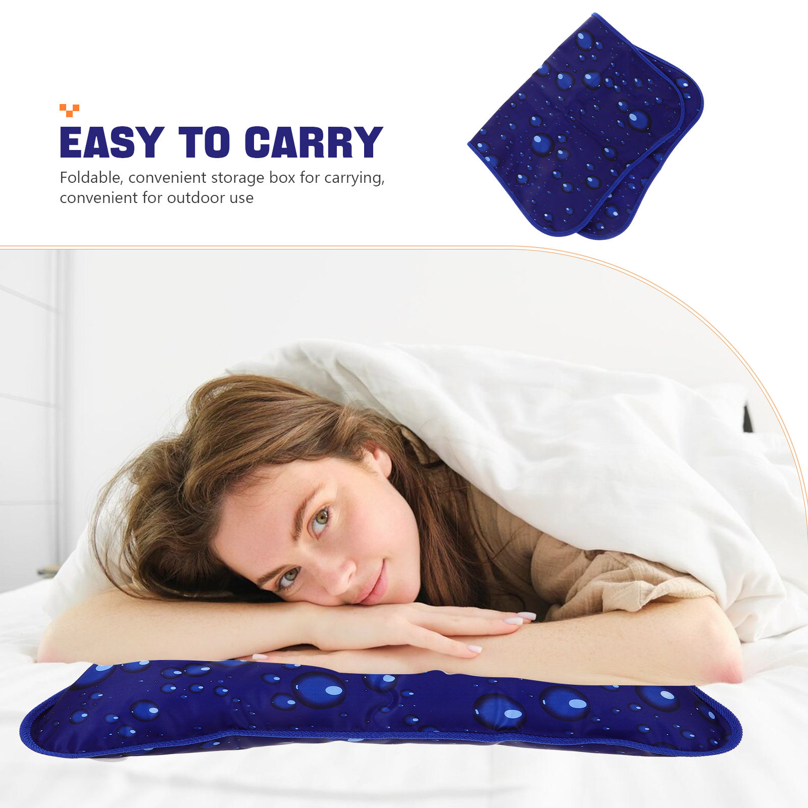 Water Fillable Cooling Pillow  - Outdoor Adventure And Travel review and price